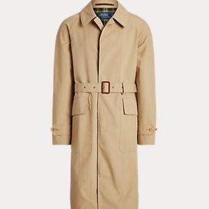 Woven Cotton Walking Coat
